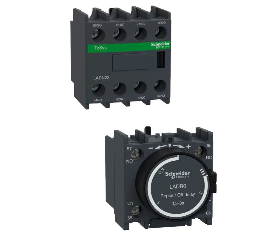 Auxilary Contact Blocks & Timer Blocks